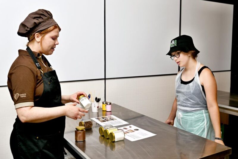 Prague: Choco-Story Chocolate Museum Entry with Tasting - The Live Demonstration of Chocolate Making