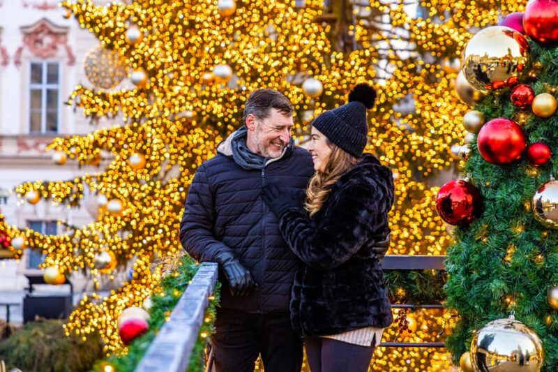 Prague: Christmas Markets Tour with Photoshoot & Wine - Discover Prague’s Christmas Magic with a Guided Tour and Photoshoot