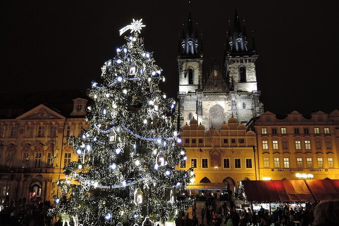 Prague Christmas Tour in Wenceslas Square, Old Town and more - Sampling Czech Christmas Treats and Mulled Wine