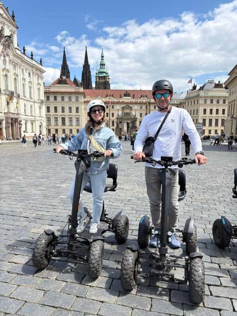 Prague: City Highlights E-Scooter Tour - Exploring Prague on a 4-Wheel E-Scooter