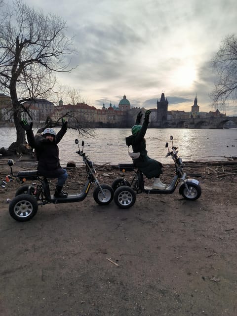 Prague: City Highlights Tour by Electric Trike - Crossing the Iconic Charles Bridge