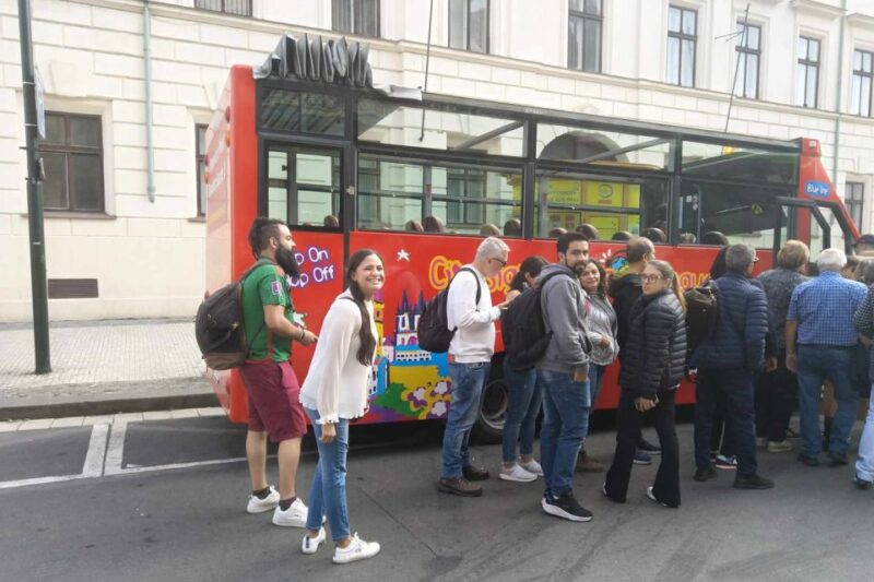 Prague: City Sightseeing HOHO Bus Tour & Optional Boat Tour - The Red Route and Key Stops
