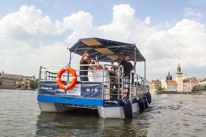 Prague Cycle Boat - The Swimming Beer Bike - Discovering Prague’s Most Iconic Bridges from the Water