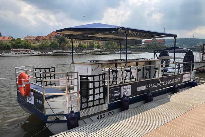 Prague Cycle Boat - The Swimming Beer Bike - The Cycling and Drinking Experience