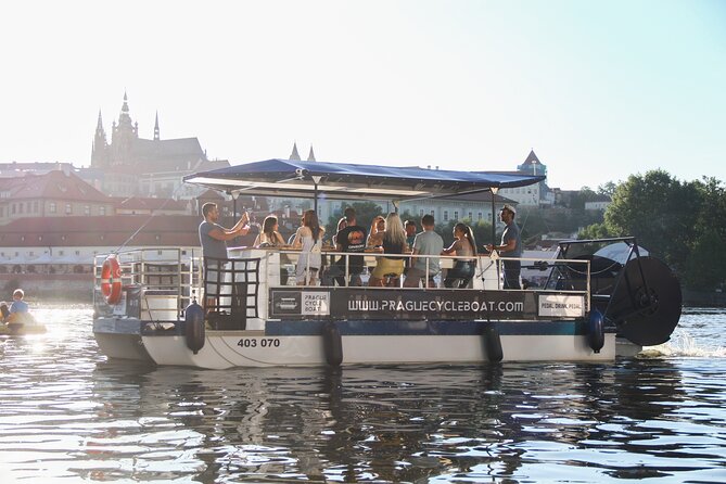 Prague Cycle Boat - The Swimming Beer Bike - What to Expect During the Tour