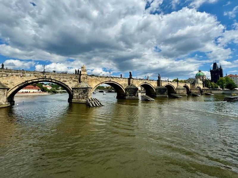 Prague: Dan Brown's Secret of Secrets Top Sights Guided Walk - Crossing the Iconic Charles Bridge