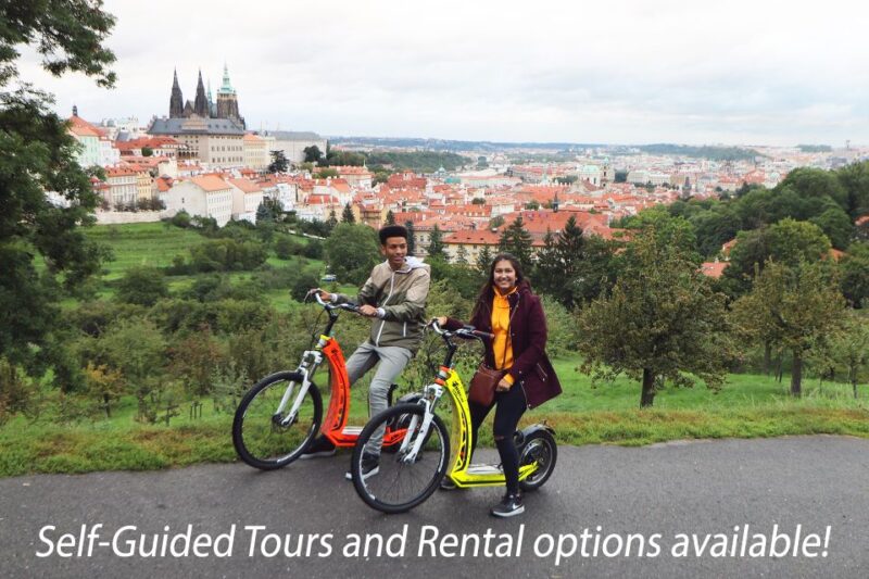 Prague: E-Bike/E-Scooter Viewpoint Tour - Starting Point and Tour Duration