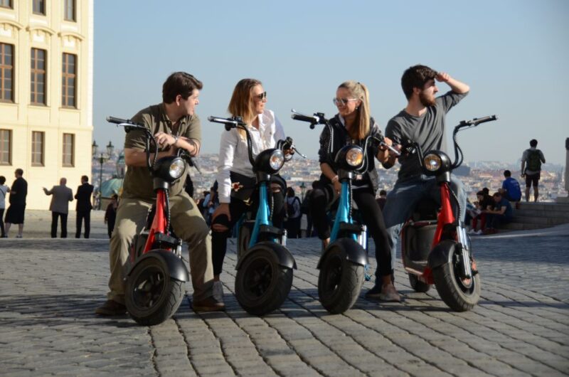 Prague: E-Bike/E-Scooter Viewpoint Tour - What Is Included and What to Bring