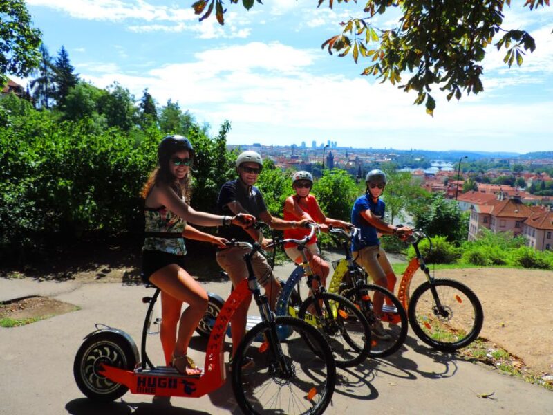 Prague: E-Bike/E-Scooter Viewpoint Tour - Accessibility and Physical Requirements