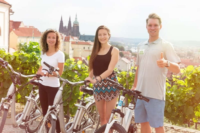 Prague: E-Bike or E-Scooter Tour with A Local Guide - Riding along the Vltava River and Kampa Island