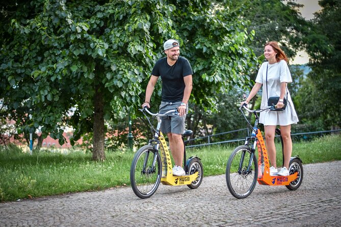 Prague E-Scooter Grand City Tour PRIVATE with PragueWay - Panoramic Views from Letná and Petrin Parks