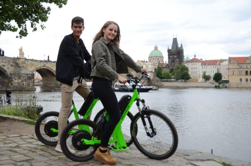 Prague: Electric Scooter & Cruiser Fat eBike Rental - The Charm of Winding Lanes and Medieval Monuments