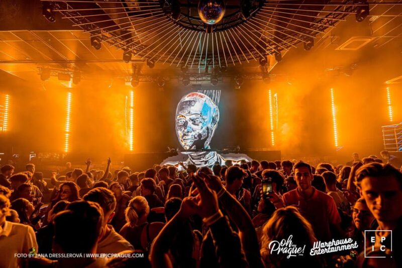 Prague: EPIC Nightclub Entry Ticket - The Electro-Visual Experience: Light Shows and Visuals