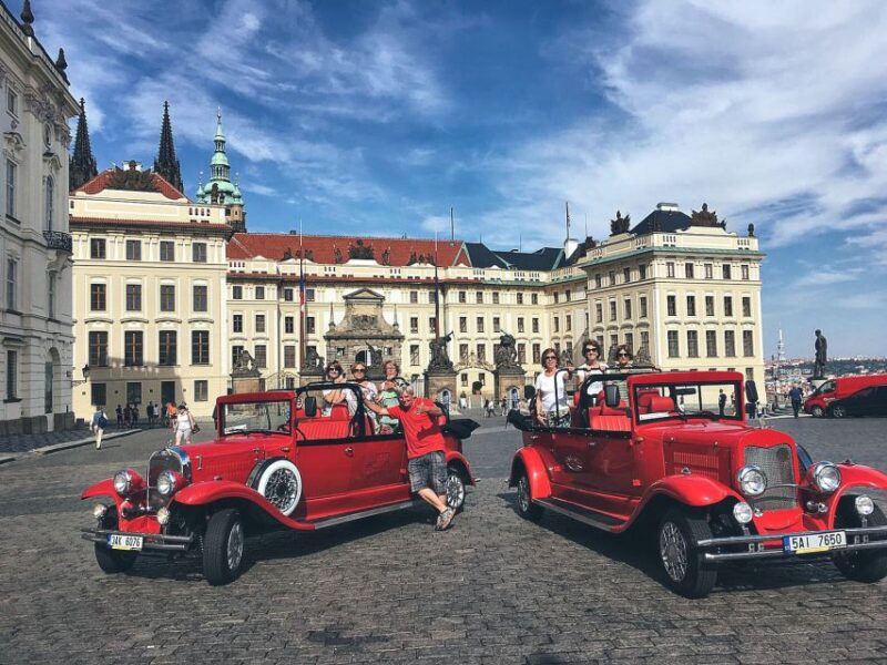 Prague: Fairytale Karlstejn Castle in Retro-Style Car - The Unique Experience of the Retro Car Return Journey
