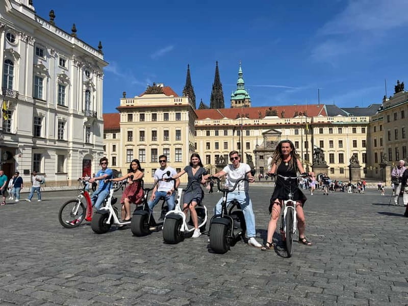Prague: Fat Tire or Regular Scooter Tour with A Local Guide - Scenic Views at Letná Park and the Prague Metronome