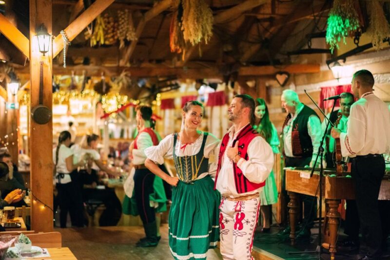 Prague: Folkloric Dinner Show with Unlimited Drinks - Live Entertainment: Music, Dance, and Audience Participation