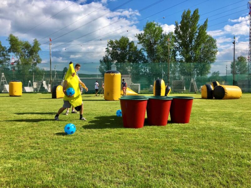 Prague : Giant Foot Darts and Giant Beer Pong Game - The Giant Foot Darts and Beer Pong Activities