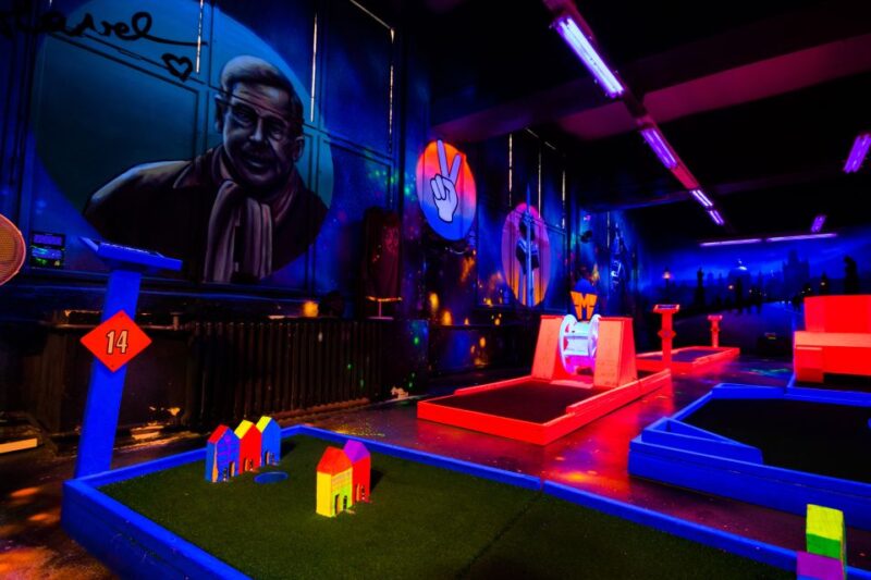 Prague: Glow Golf Mini Golf Game by UV Light - Accessibility and Physical Considerations