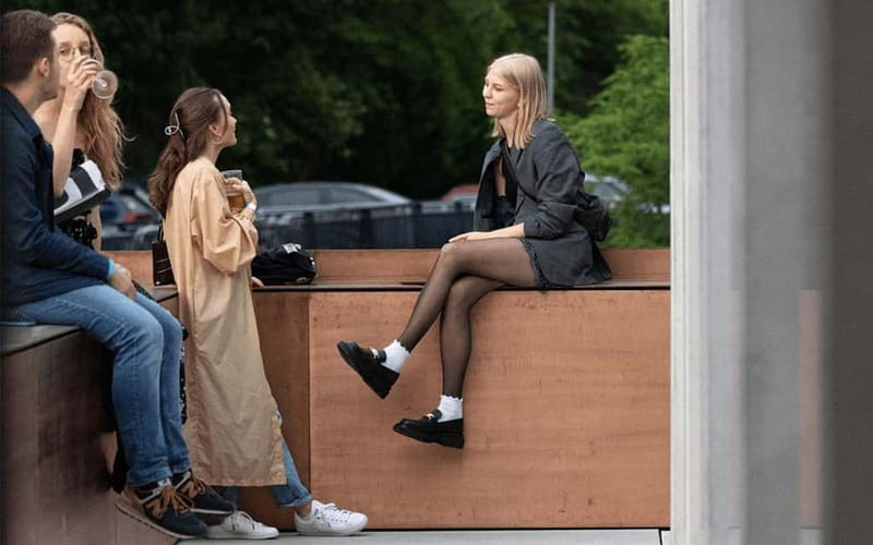 Prague  Group Guided Tour at Kunsthalle Praha - The Rooftop Terrace and Additional Facilities