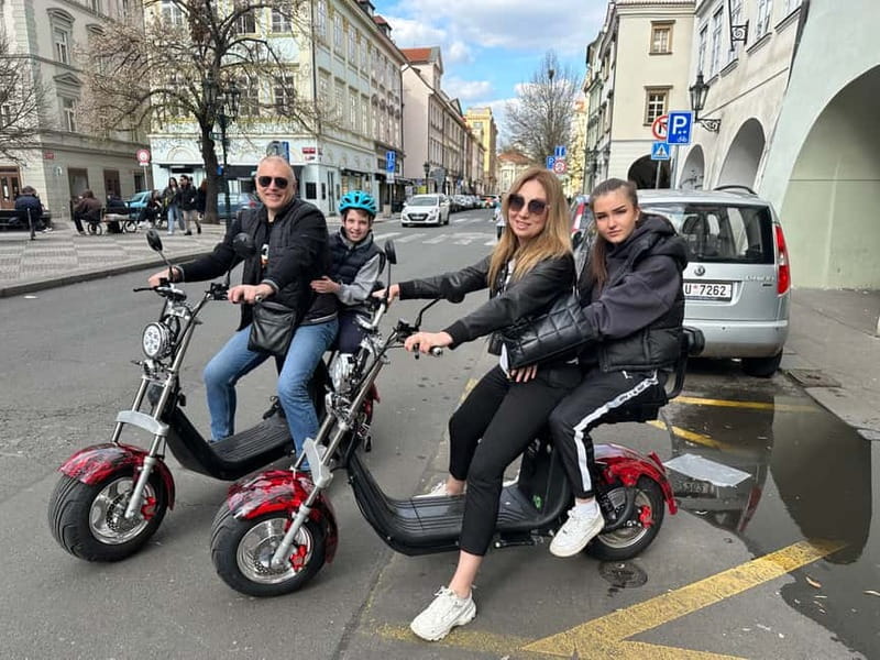 Prague: Guided Fat Tire e-Scooter Tour - Exploring Hradčanská Square and Prague Castle