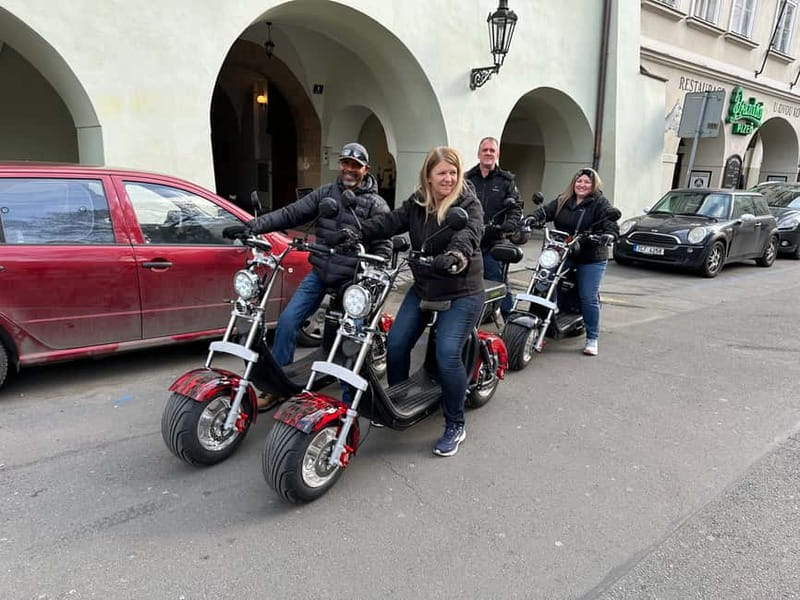 Prague: Guided Fat Tire e-Scooter Tour - Equipment and Safety