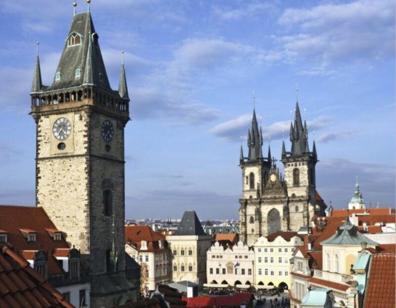 Prague: Half-Day City Highlights Walking Tour - Scenic Stops at Zámecké schody and Hradany Square