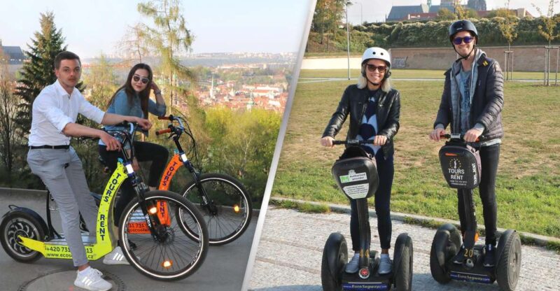 Prague: Half-Day Guided Tour by Segway and E-Scooter - Discover Prague Castle and St. Vitus Cathedral