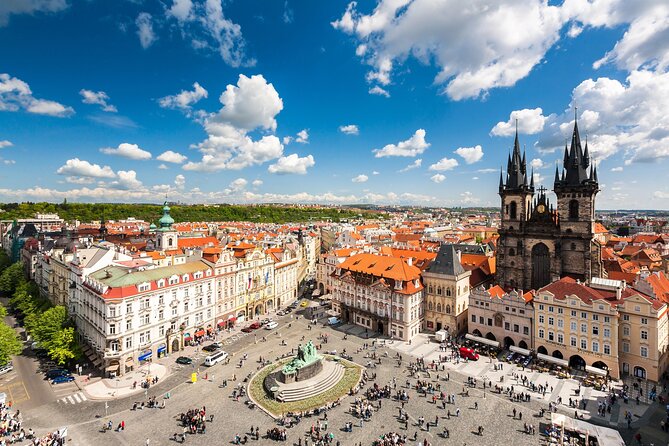 Prague Highlights & Hidden gems Private Half-Day Driving Tour - Driving Through a Privileged Street and Kampa Island