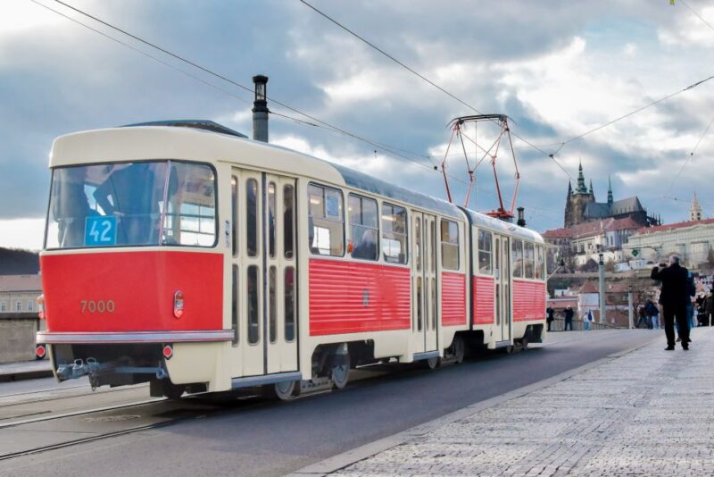Prague: Hop-on Hop-Off Historical Tram Ticket for Line 42 - Practical Details: From Boarding to Breaks