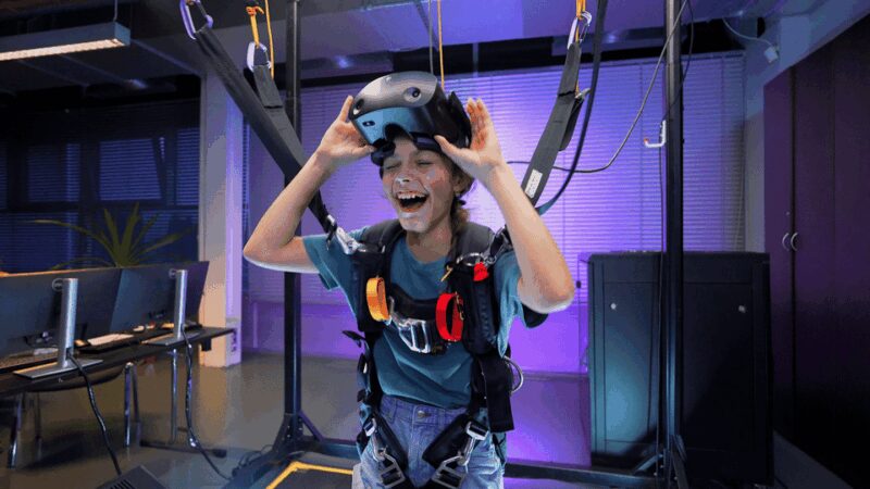 Prague: Hurricane Factory Parachute Jump VR Simulator - The Training and Gearing Up Process