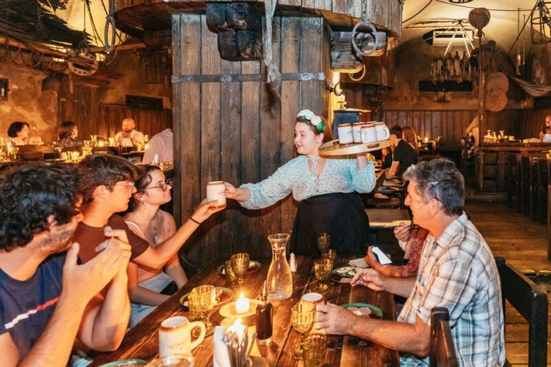 Prague: Medieval Dinner with Unlimited Drinks - The Authentic Medieval Atmosphere