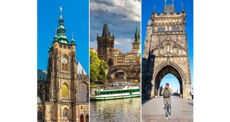 Prague: MegaCombo Tickets with Castle, Cruise & Walking Tour - Enjoy a Panoramic Cruise on the Vltava River