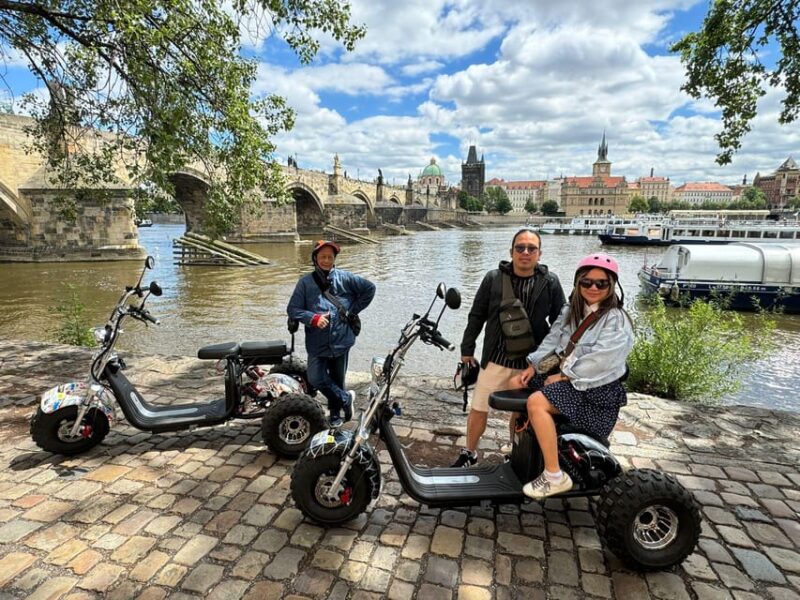 Prague Monastery & Panoramic Viewpoint Electric Trike Tour - Discovering Petrin Hill and the John Lennon Wall