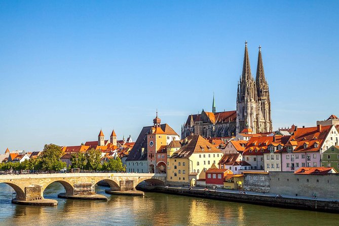 Prague-Munich One-Way Sightseeing Day Tour - Walking Through UNESCOs Regensburg Old Town