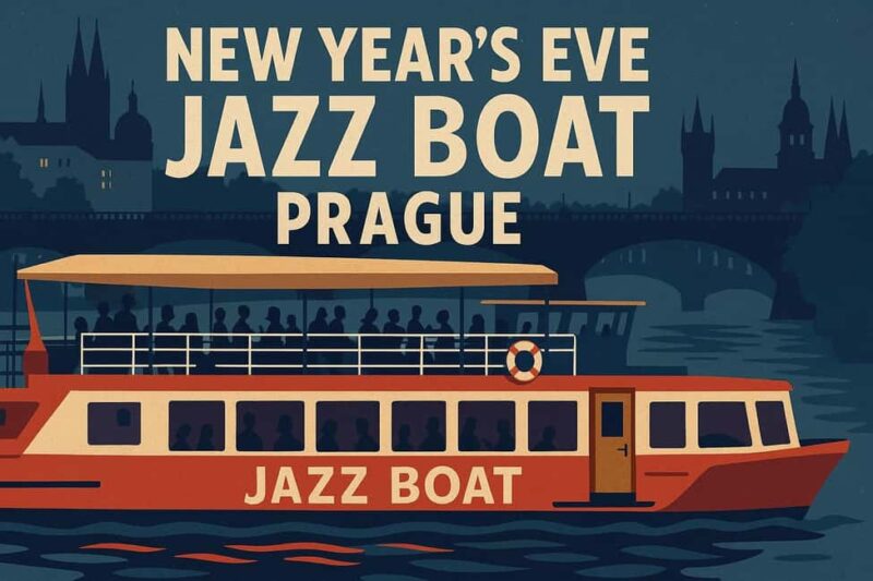 Prague: NYE early evening Jazz Boat Cruise with Dinner - Key Points