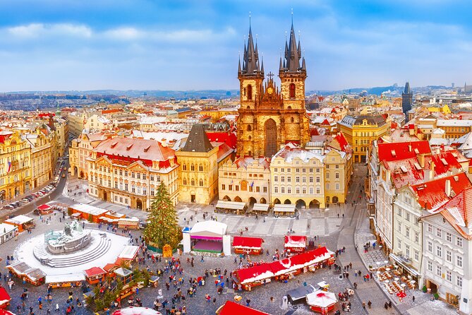 Prague Old Town Highlights Private Guided Walking Tour - Discovering the Powder Tower and the Municipal House