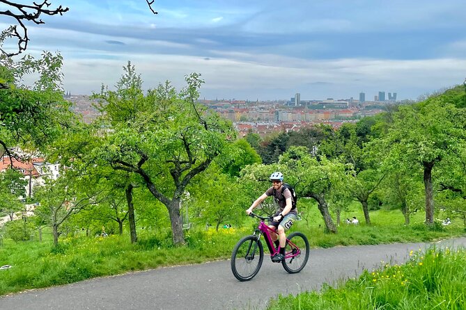 Prague on E-Bike: Explore Greater Downtown Parks & Epic Views - The Metronome and Its Historical Significance