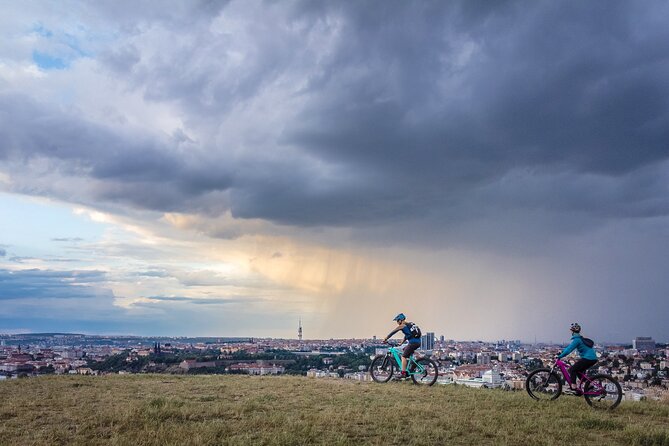 Prague on E-Bike: Explore Greater Downtown Parks & Epic Views - Discovering the Little Eiffel Tower and Prague Castle
