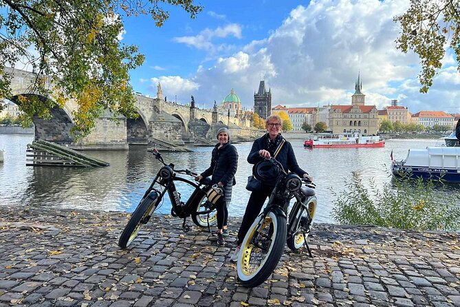 Prague on Stylish Retro styled E-Bike - Viewpoints & Sightseeing - Starting Point and Group Size