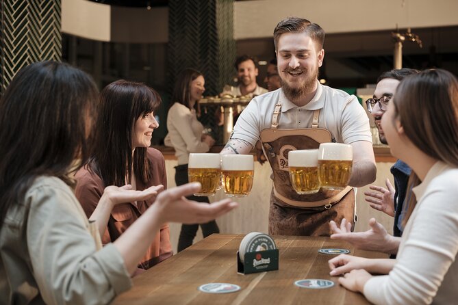 Prague Pilsner Urquell Experience with 3 Free Beer Tastings - Practical Aspects: Booking and Accessibility