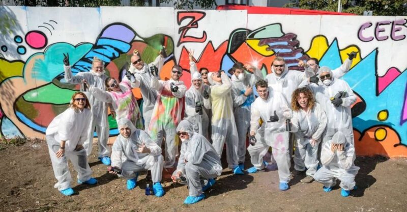 Prague: Private Graffiti Workshop - Master Techniques with High-Quality Spray Paints and Nozzles