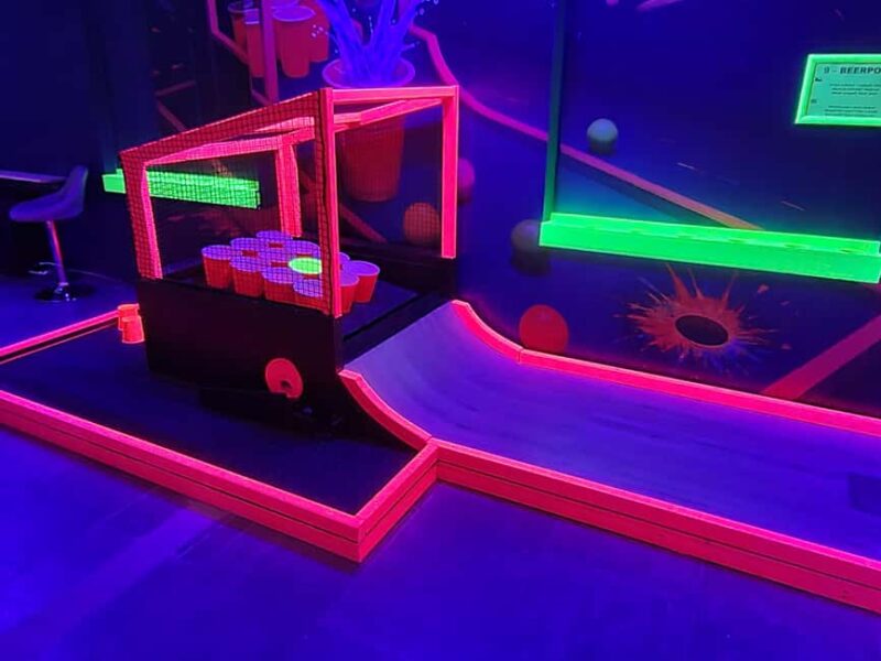 Prague: Punk Minigolf Glow-in-the-Dark Entry Ticket - Convenient Location and Accessibility