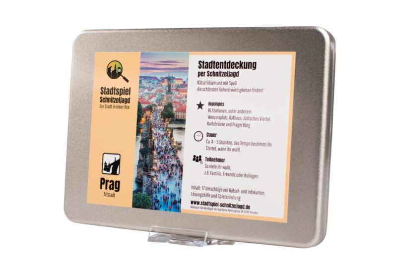 Prague: Scavenger Hunt Self-Guided Tour - The Jewish Quarter and the Vltava River Views