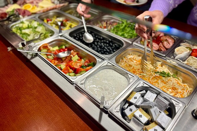 Prague: Sightseeing Boat Cruise with Buffet Dinner - Food and Drinks on Board