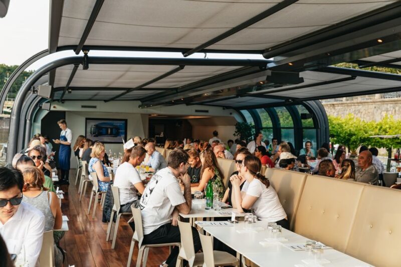 Prague: Sightseeing Dinner Cruise on Open-Top Glass Boat - Key Points