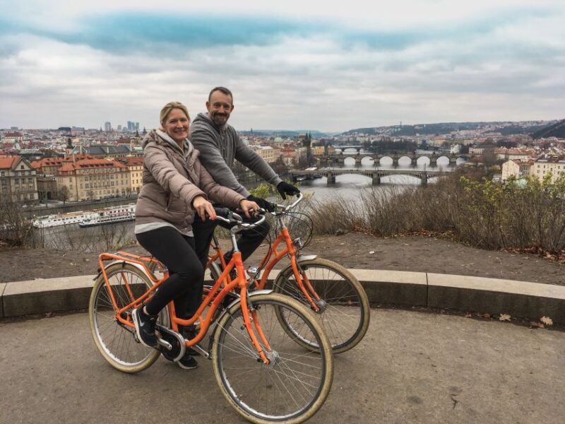 Prague: Small Group or Private Bike City Tour - Scenic Stops at Letná Park and Kampa Island