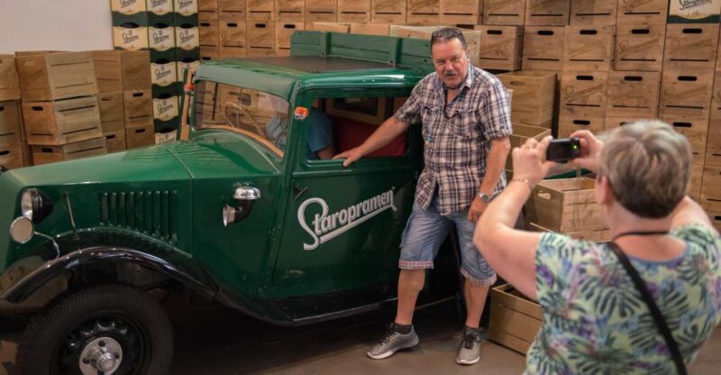 Prague: Staropramem Brewery Self-Guided Tour with Tasting - Experience the Brewing Process Through Visuals and Audio