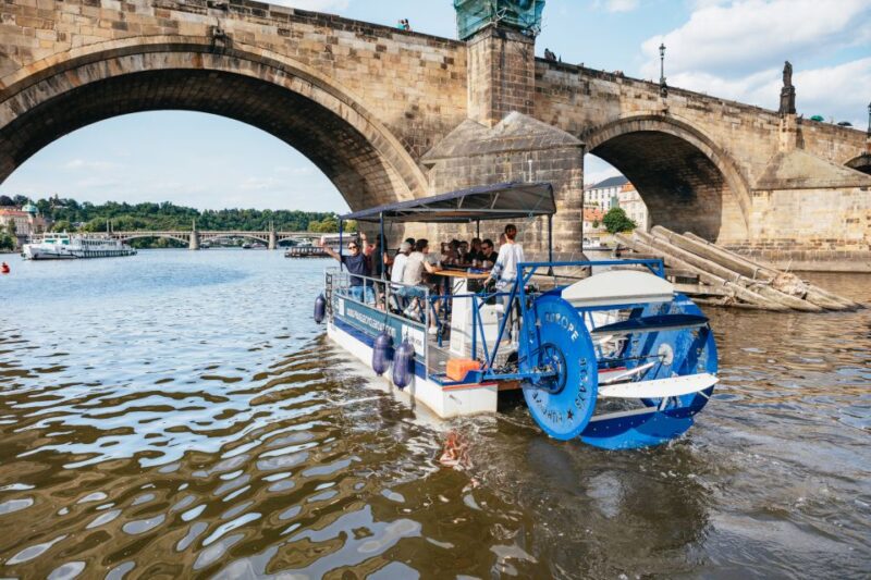 Prague: Swimming Beer Bike on A Cycle Boat - Start at U Bukanýra with Clear Meeting Details