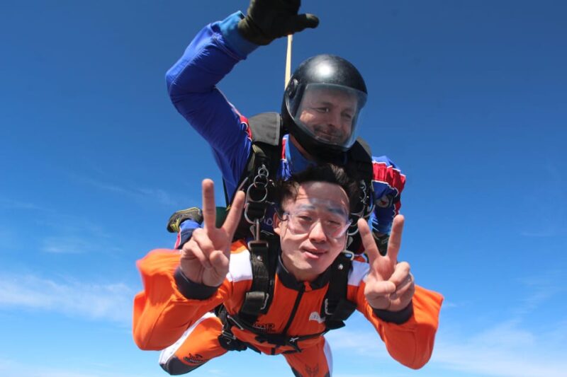 Prague: Tandem Skydiving 14,000ft over Prague with Transfers - Parachute Flight and Silent Glide