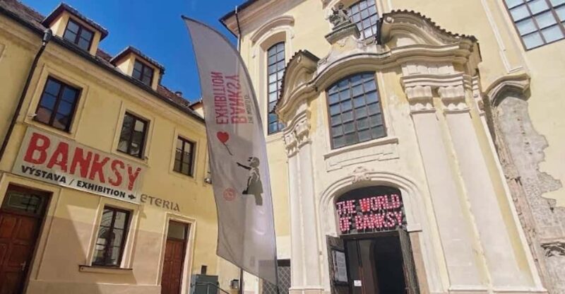 Prague: The World of Banksy Immersive Experience Ticket - Key Points